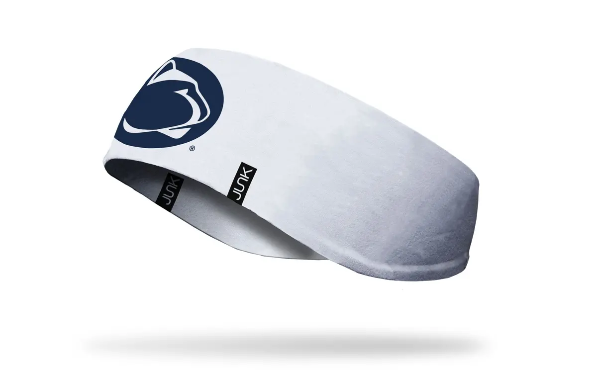 Penn State: Logo White Ear Warmer 1