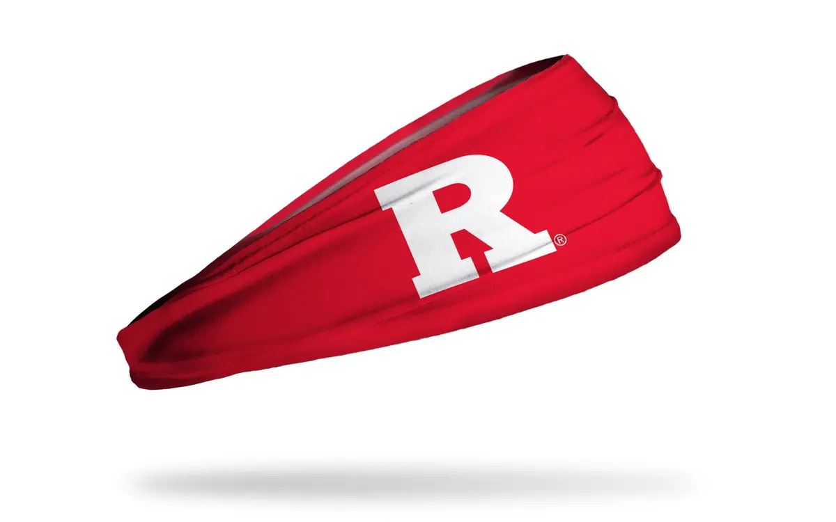 Rutgers University: Red Logo Big Bang Lite Headband 1