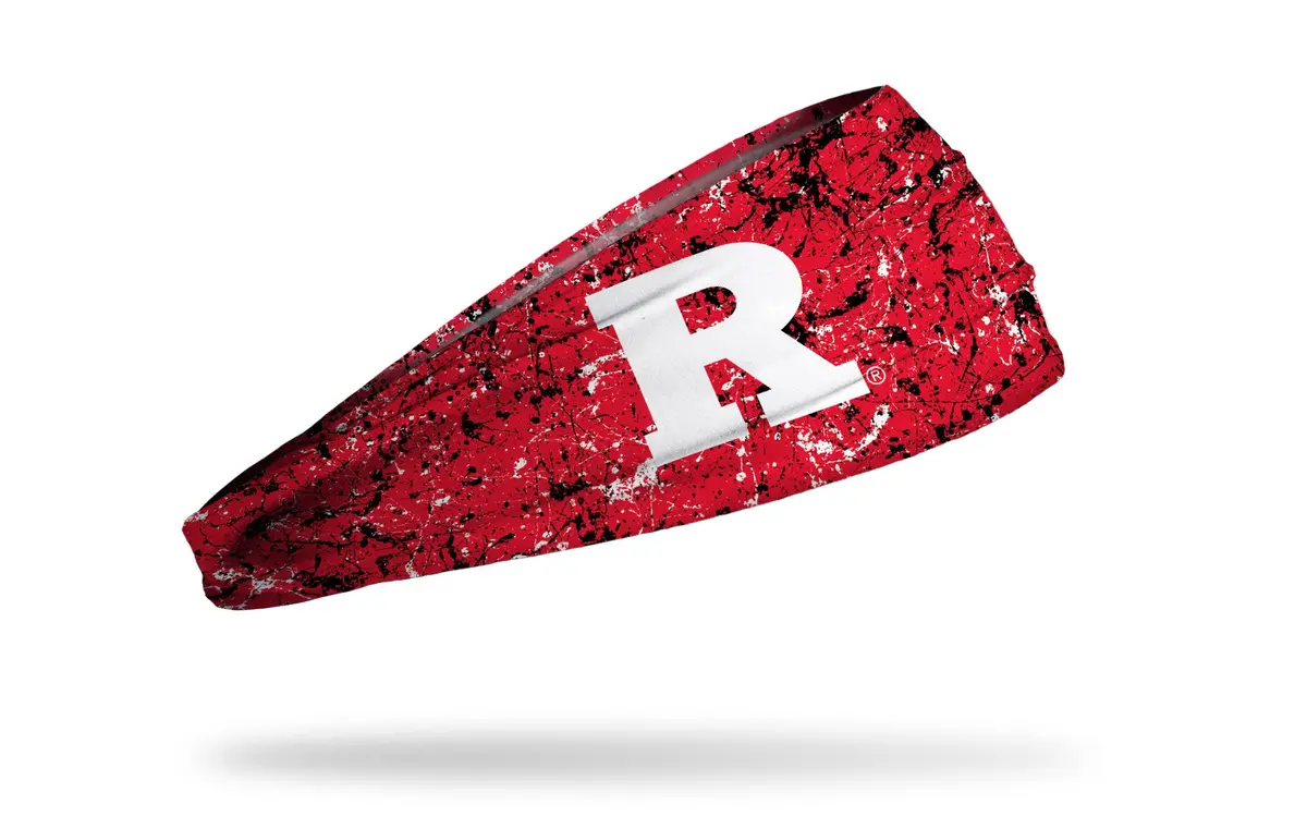 Rutgers University: Splatter Big Bang Lite Headband 1