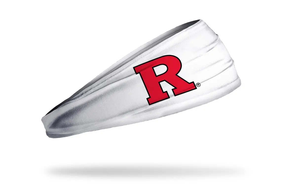 Rutgers University: White Big Bang Lite Headband 1