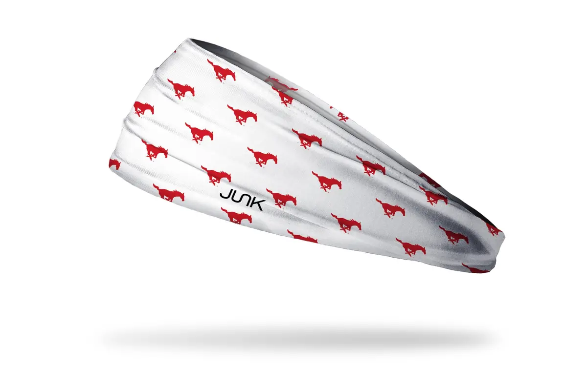 Southern Methodist University: Mascot Pattern Big Bang Lite Headband 1