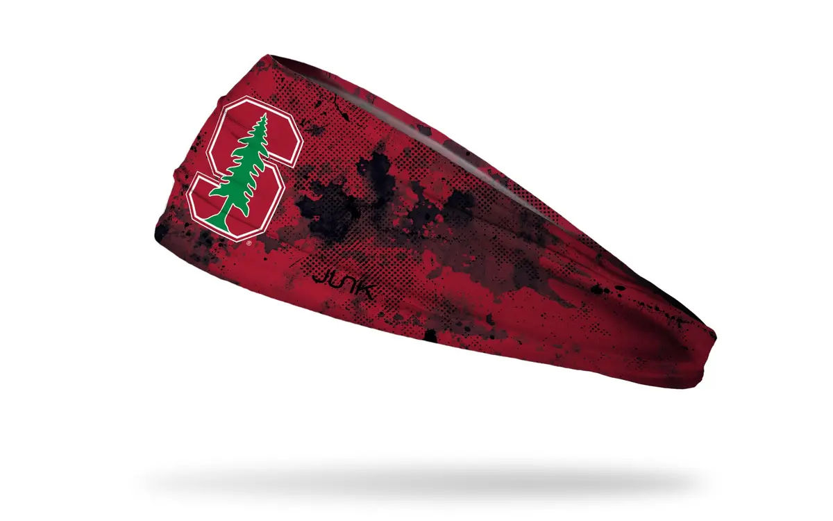 Stanford University: Grunge Cardinal Big Bang Lite Headband 1