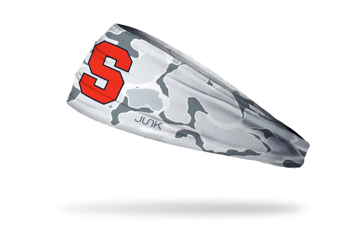 Syracuse University: White Camo Big Bang Lite Headband 1