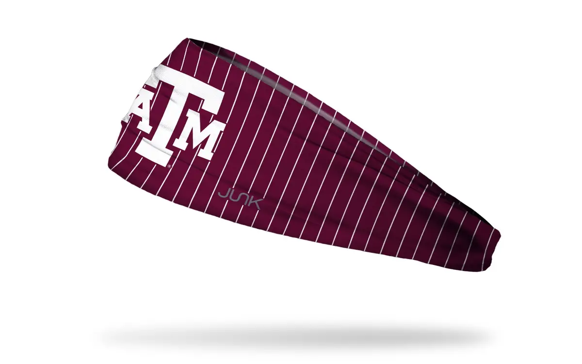 Texas A&M University: Pinstripe Big Bang Lite Headband 1