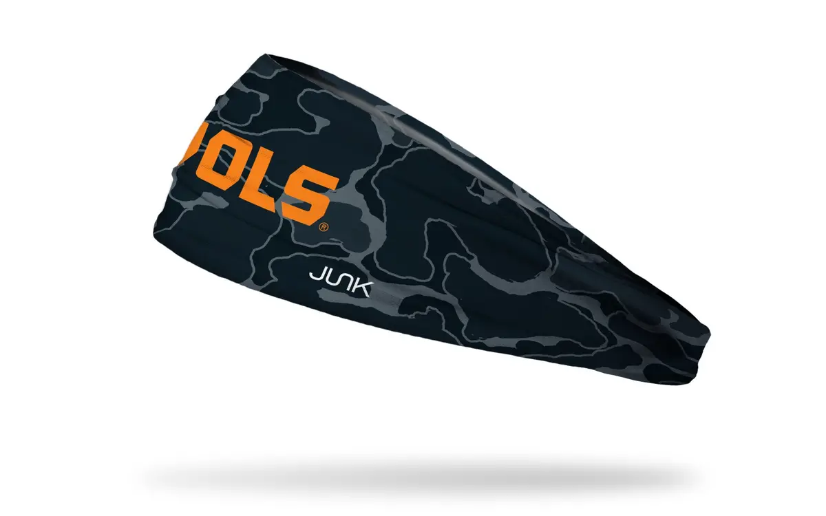 University Of Tennessee: Camo Black Big Bang Lite Headband 1