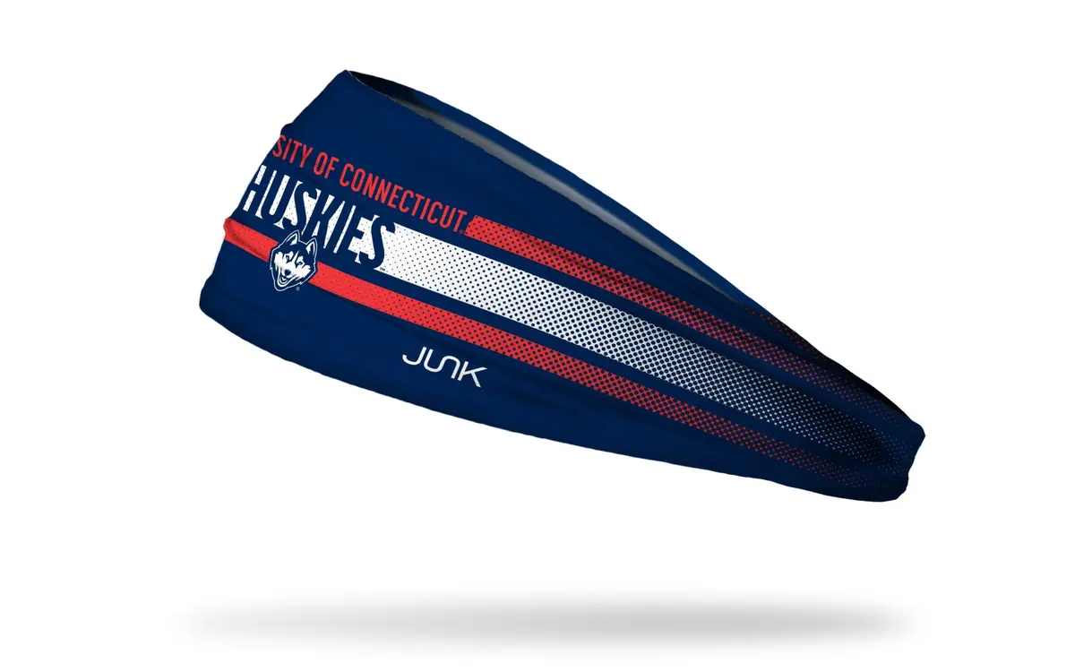 University Of Connecticut: Faded Stripe Big Bang Lite Headband 1