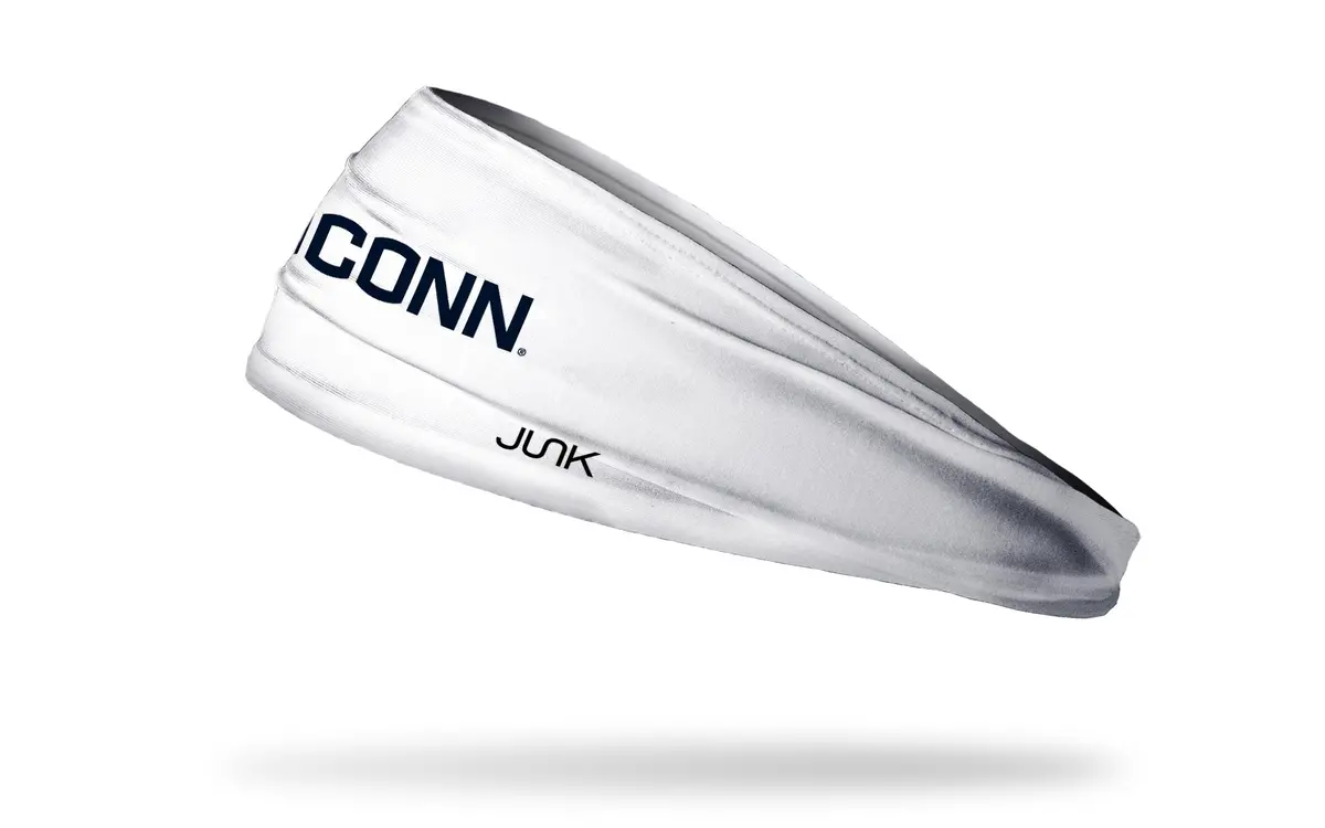University Of Connecticut: White Logo Big Bang Lite Headband 1