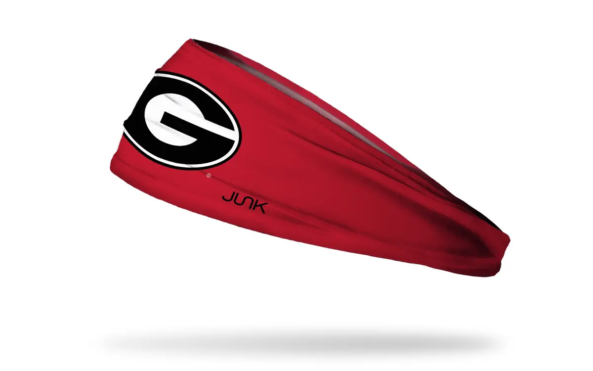 University Of Georgia: Logo Red Big Bang Lite Headband 1
