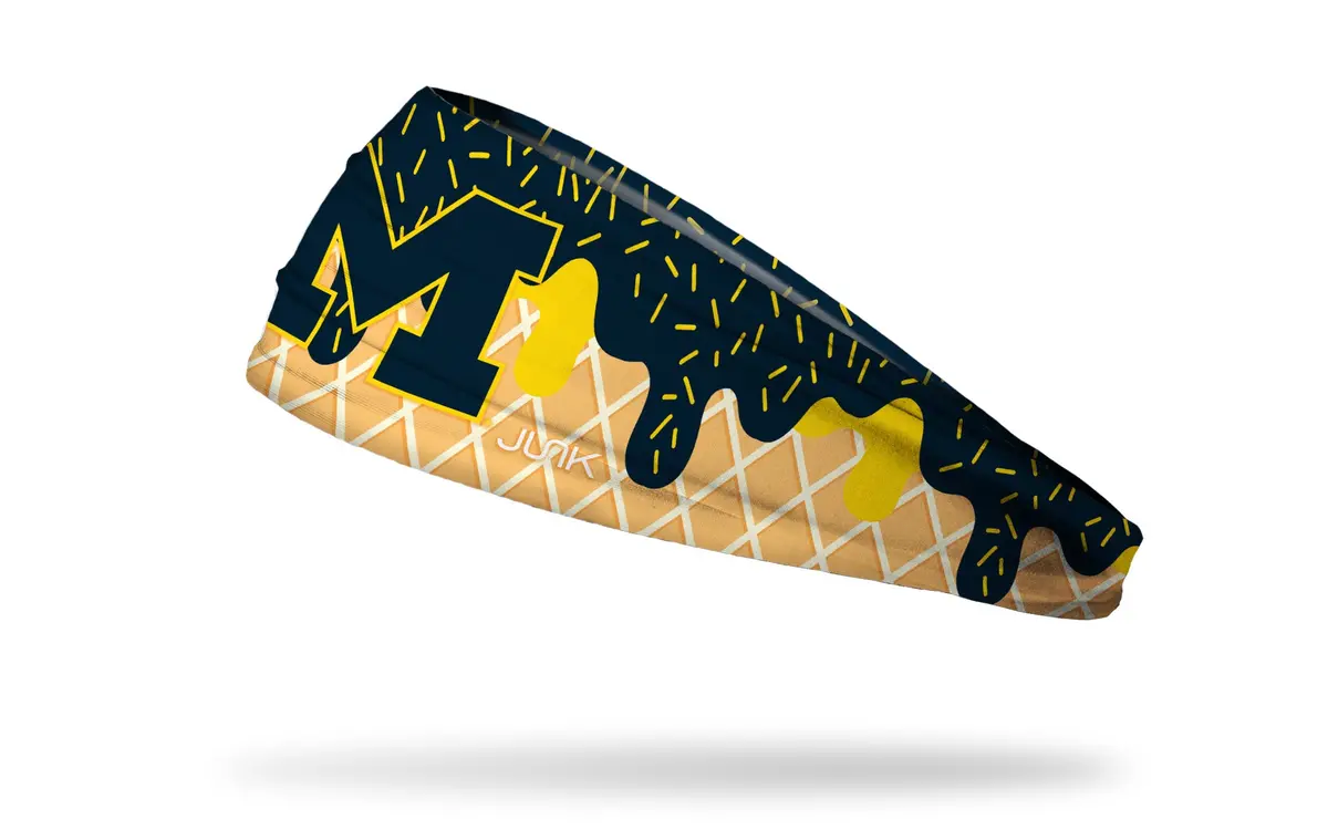 University Of Michigan: Drip Big Bang Lite Headband 1