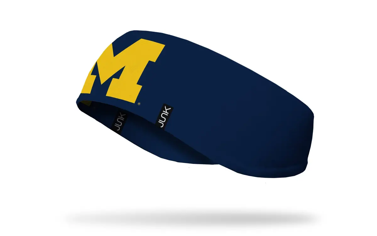 University Of Michigan: Logo Blue Ear Warmer 1