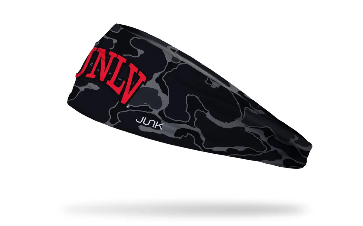 University Of Nevada Las Vegas: Camo Black Big Bang Lite Headband 1