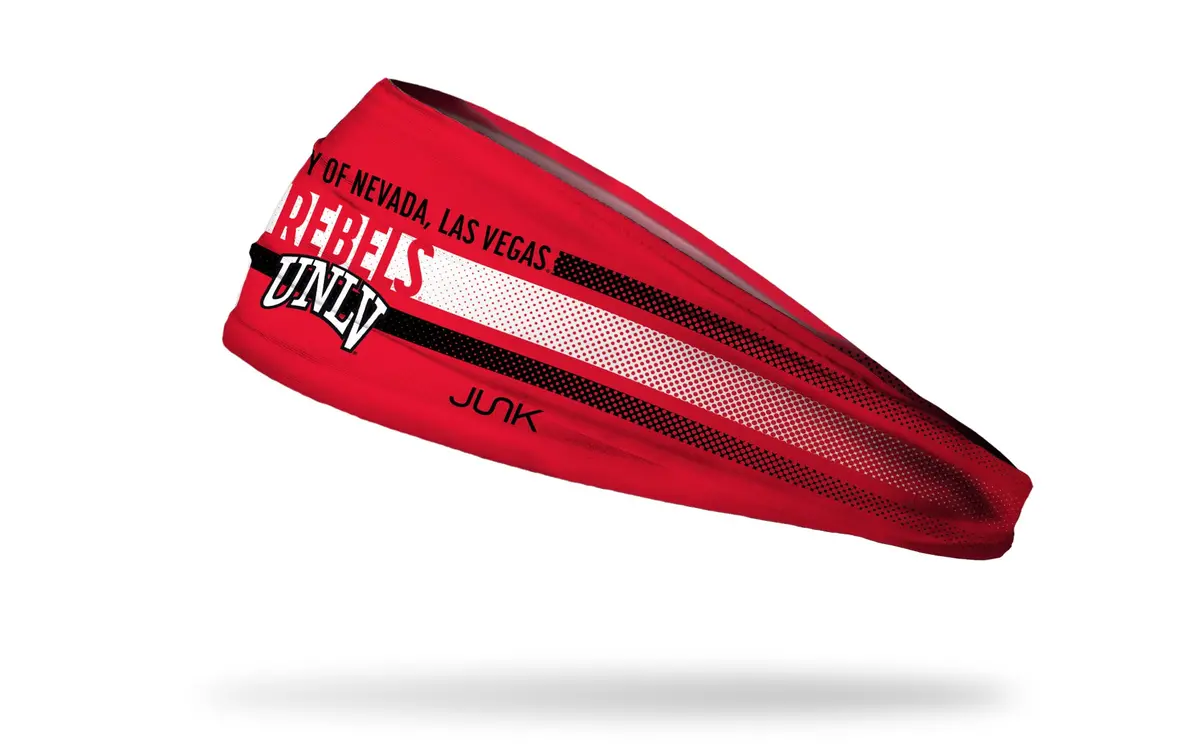 University Of Nevada Las Vegas: Faded Stripe Big Bang Lite Headband 1