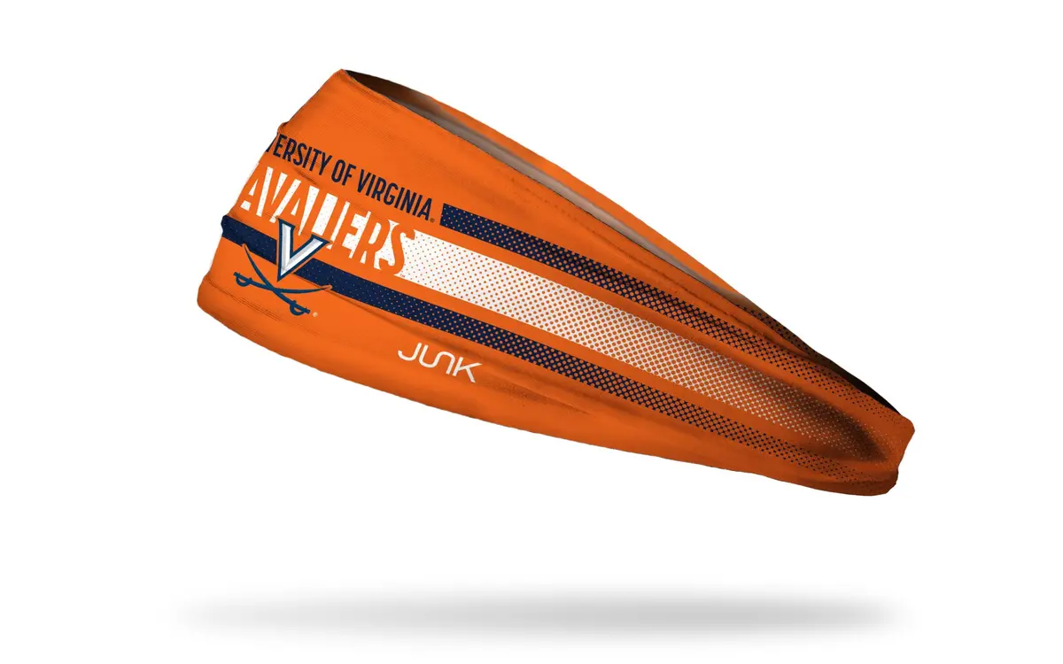 University Of Virginia: Faded Stripe Big Bang Lite Headband 1