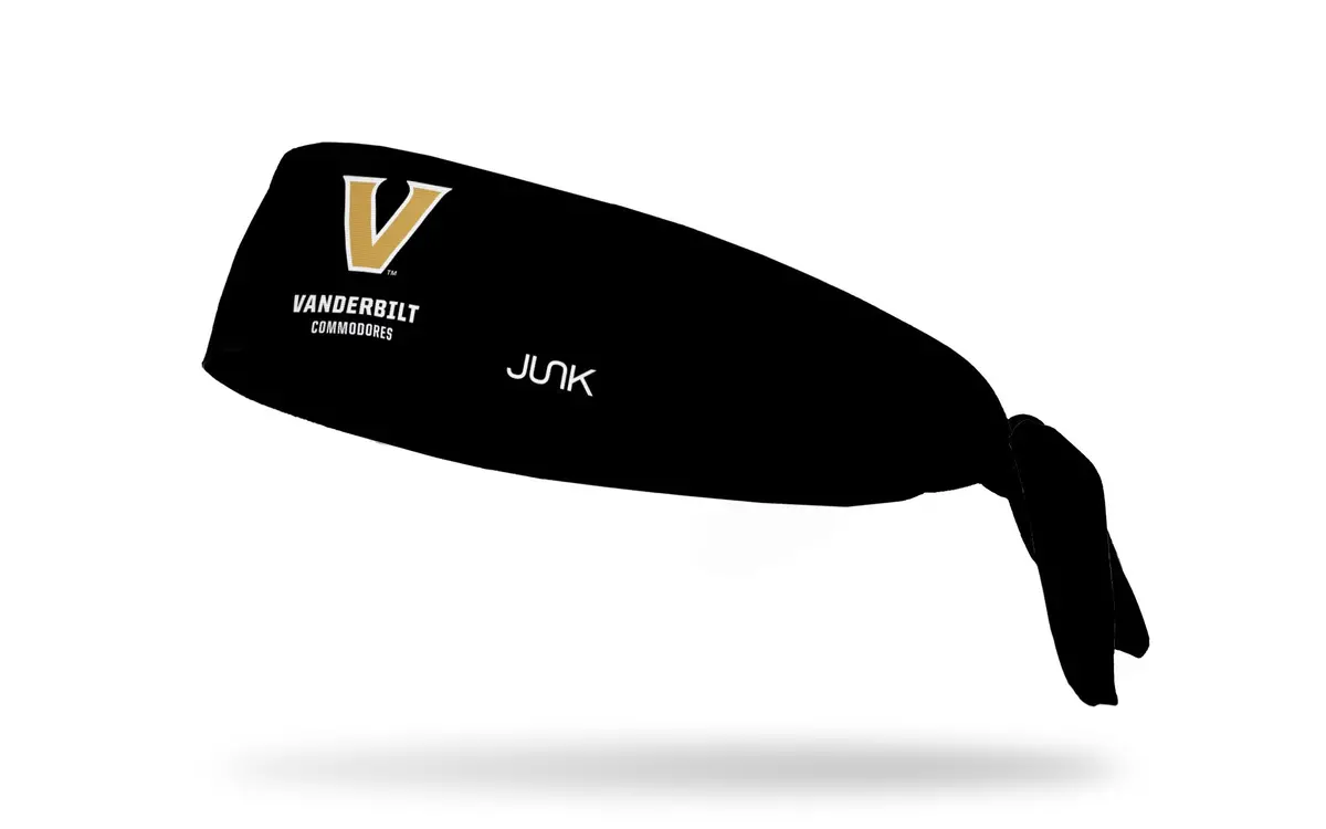 Vanderbilt University: Logo Baseball Wordmark Flex Tie Headband 1