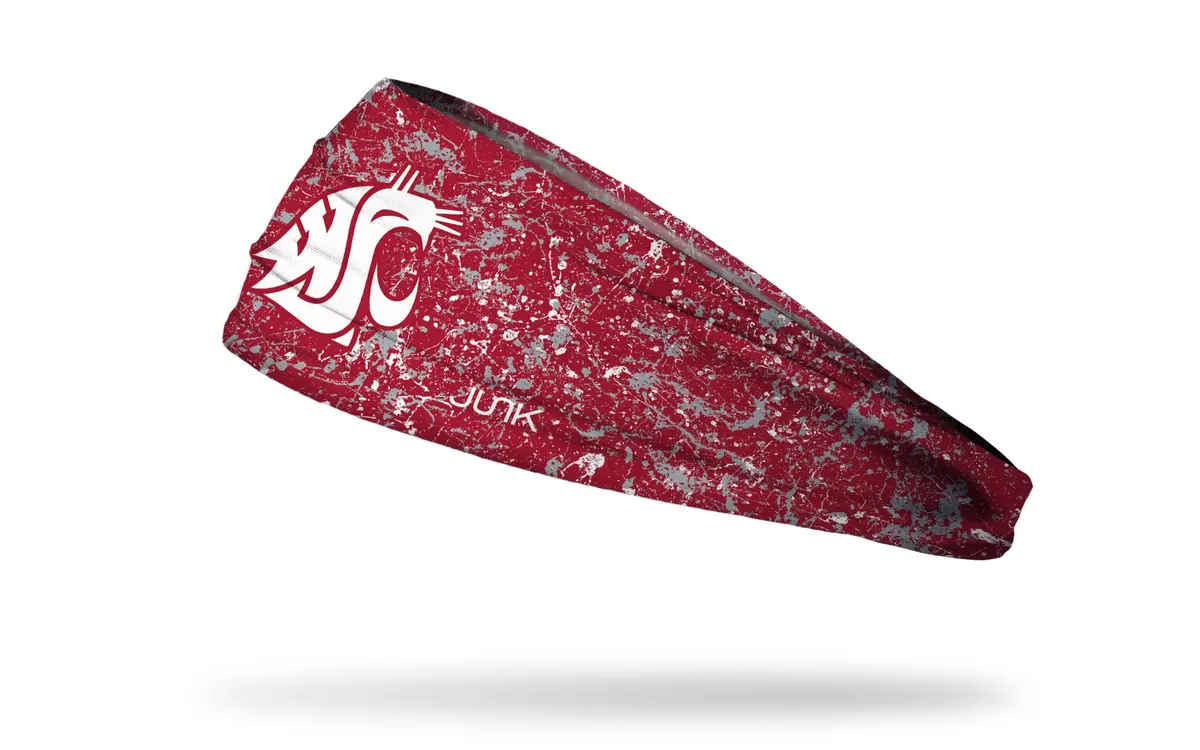 Washington State University: Splatter Big Bang Lite Headband 1
