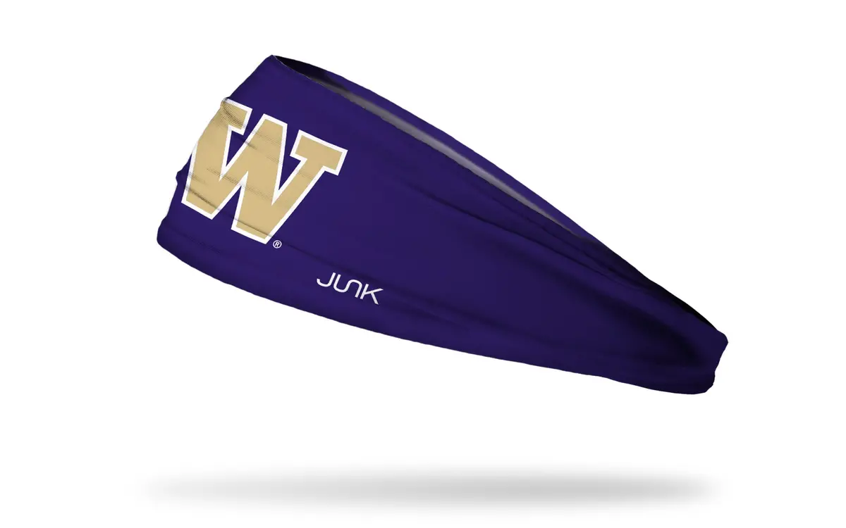 University Of Washington: Logo Purple Big Bang Lite Headband 1