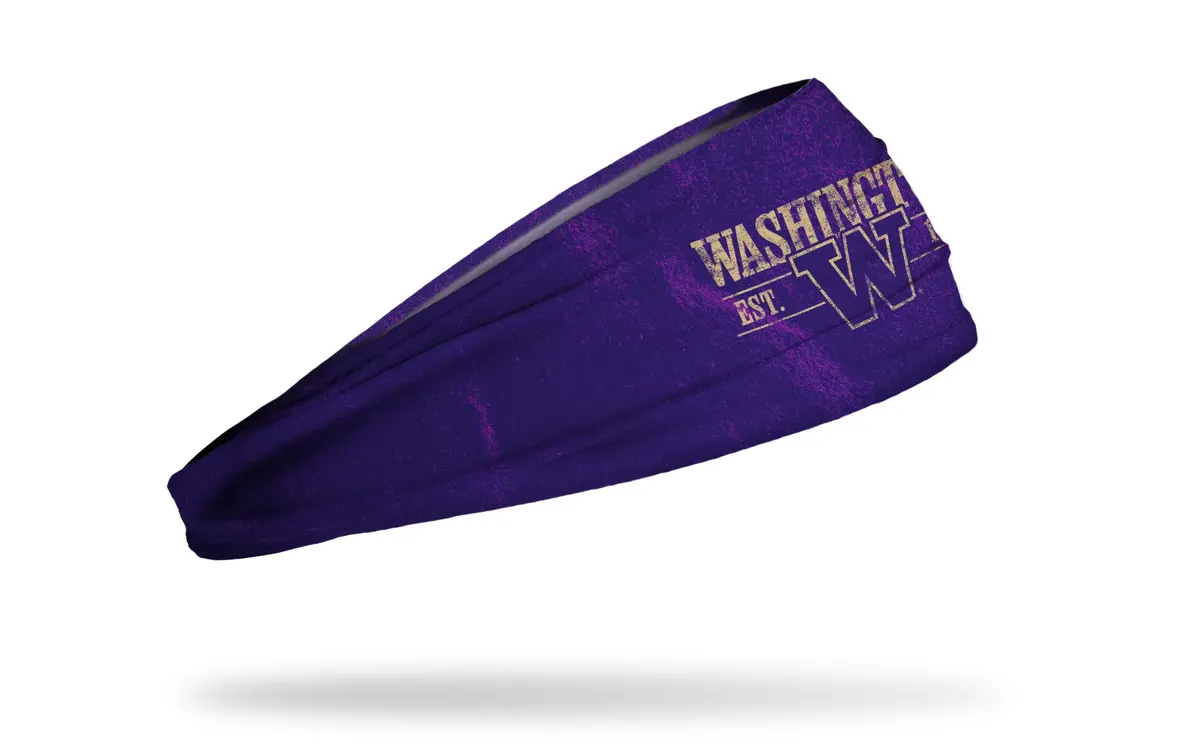 University Of Washington: Vintage Athletic Big Bang Lite Headband 2