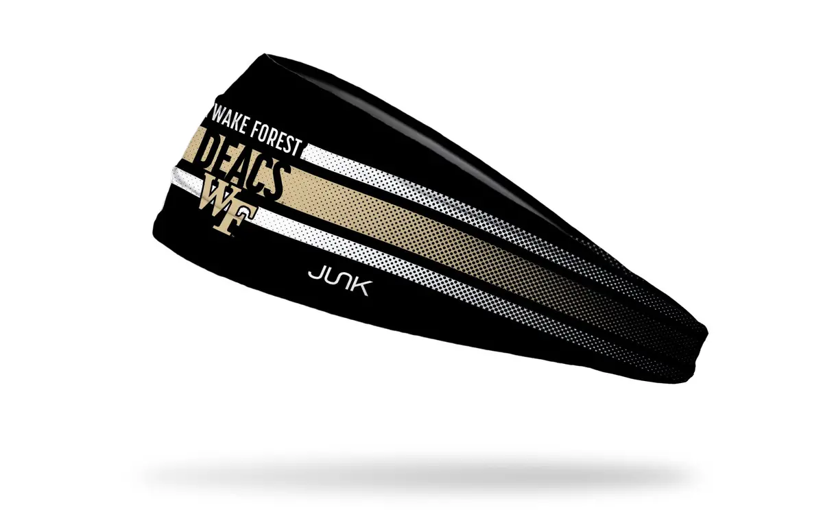 Wake Forest University: Faded Stripe Big Bang Lite Headband 1