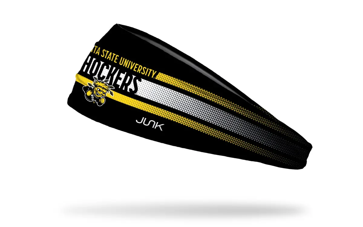 Wichita State University: Faded Stripe Big Bang Lite Headband 1