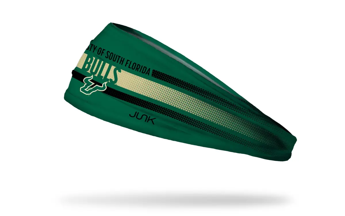 University Of South Florida: Faded Stripe Big Bang Lite Headband 1