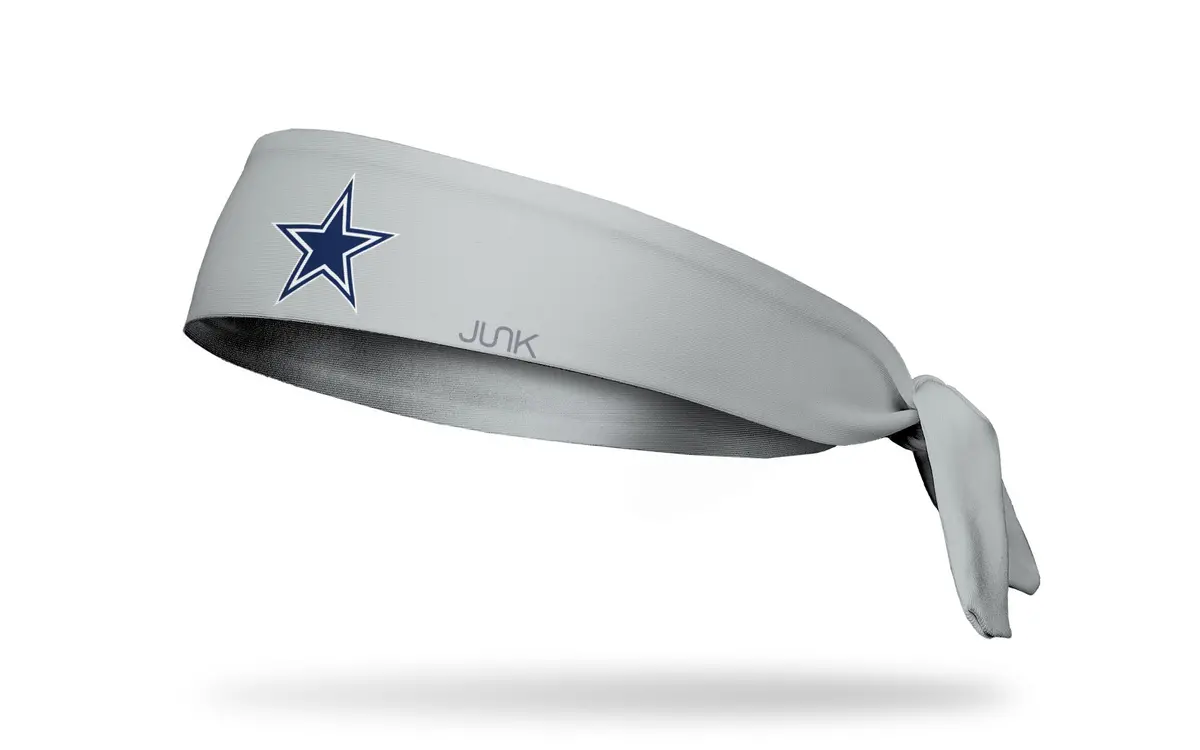 Dallas Cowboys: Logo Silver Flex Tie Headband 1
