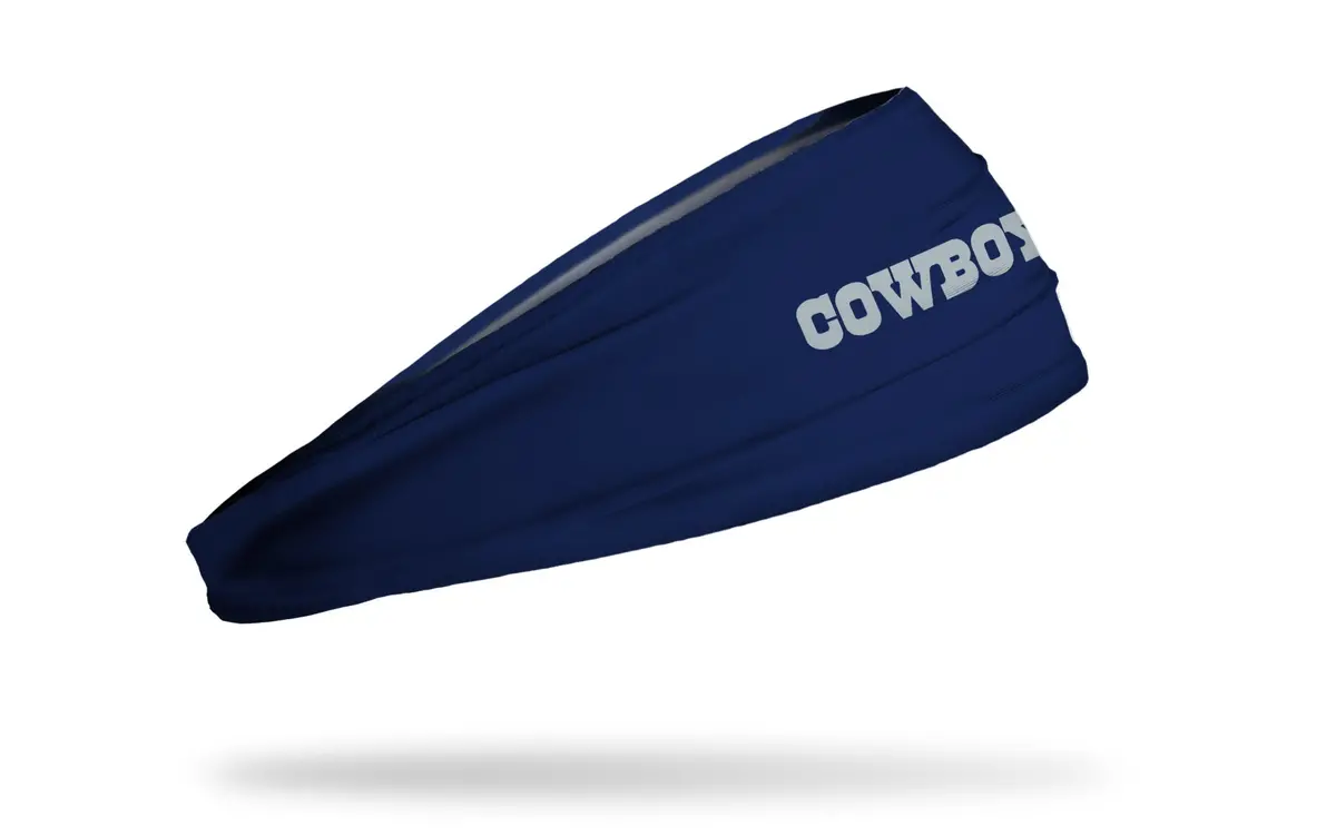 Dallas Cowboys: Wordmark Navy Big Bang Lite Headband 1