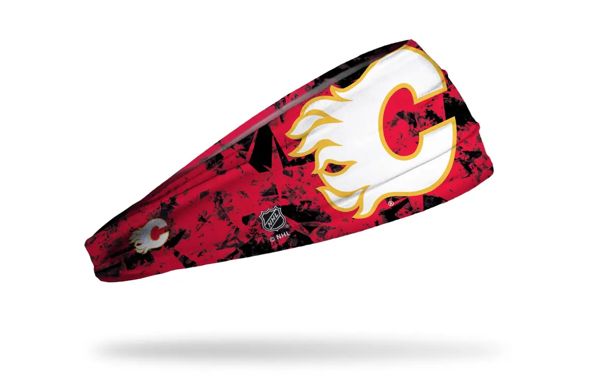 Calgary Flames: Barnburner Big Bang Lite Headband 1