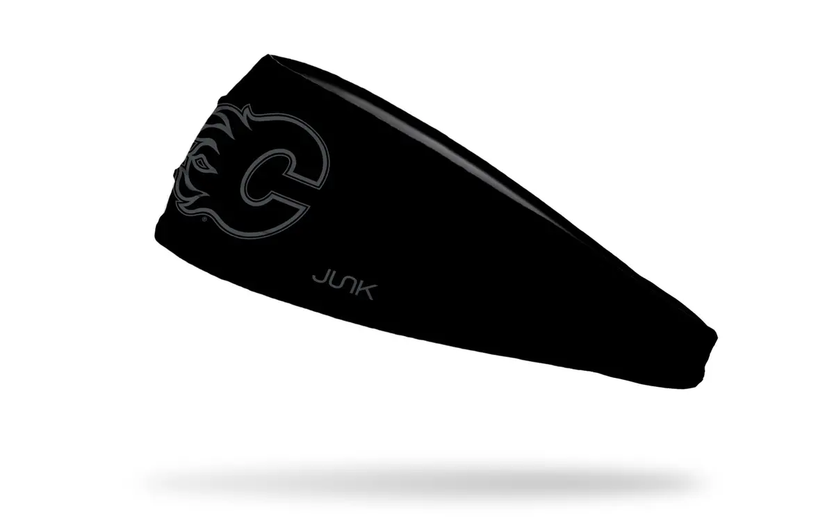 Calgary Flames: Gray Logo Big Bang Lite Headband 1