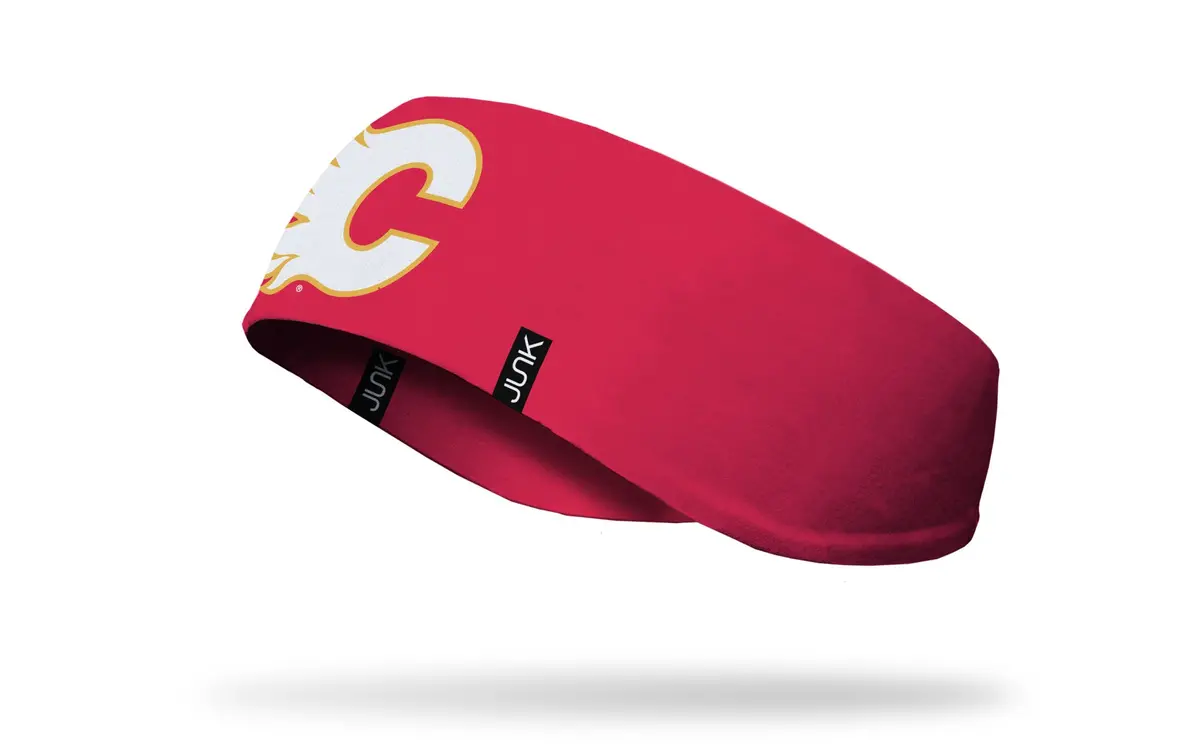 Calgary Flames: Logo Red Ear Warmer 1