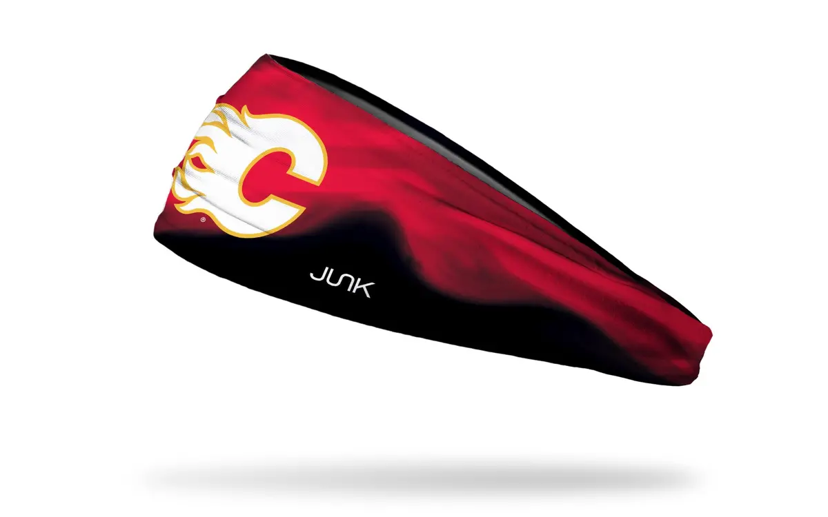 Calgary Flames : Faceoff Big Bang Lite Headband 1