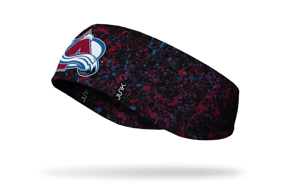Colorado Avalanche: Splatter Ear Warmer 1