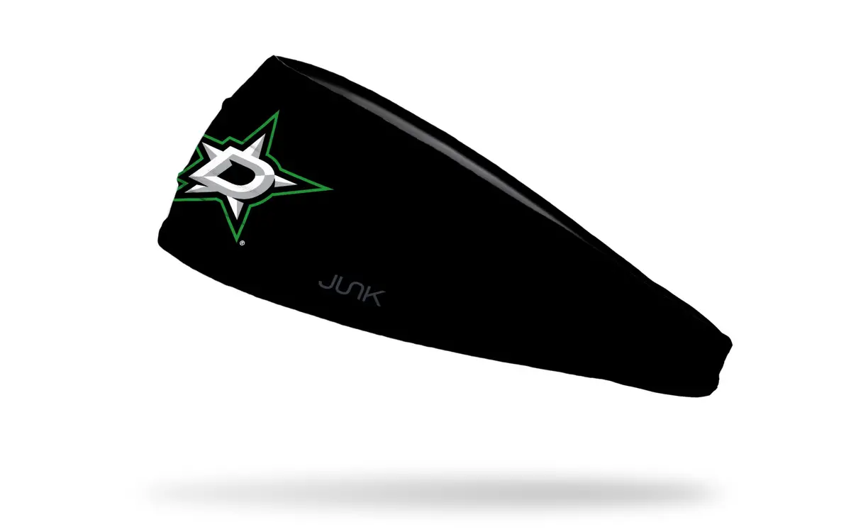 Dallas Stars: Logo Black Big Bang Lite Headband 1
