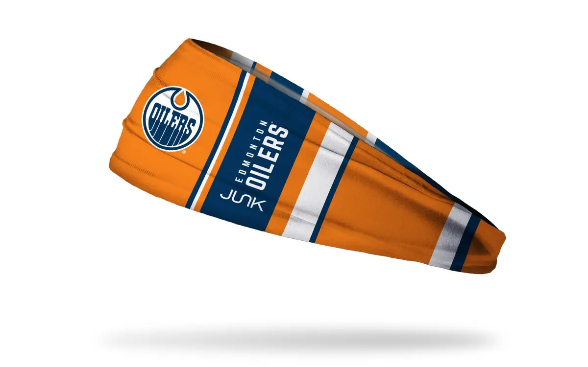 Edmonton Oilers: Bar Down Big Bang Lite Headband 1