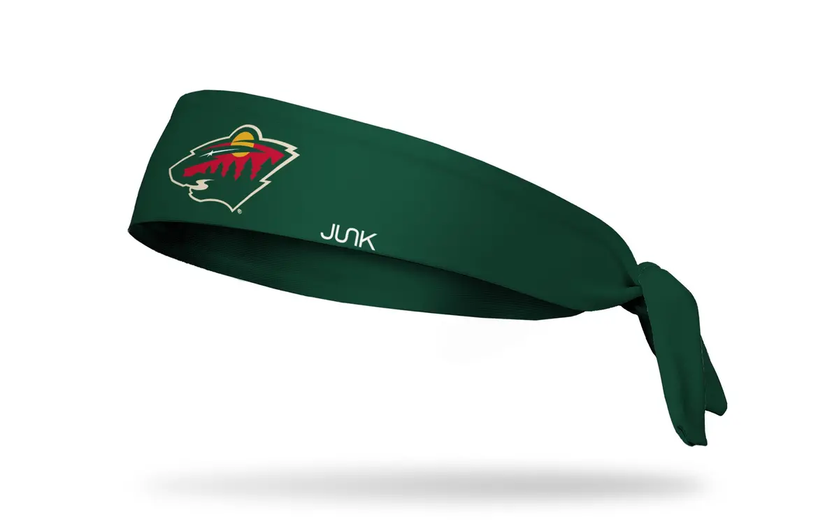 Minnesota Wild: Logo Green Flex Tie Headband 1