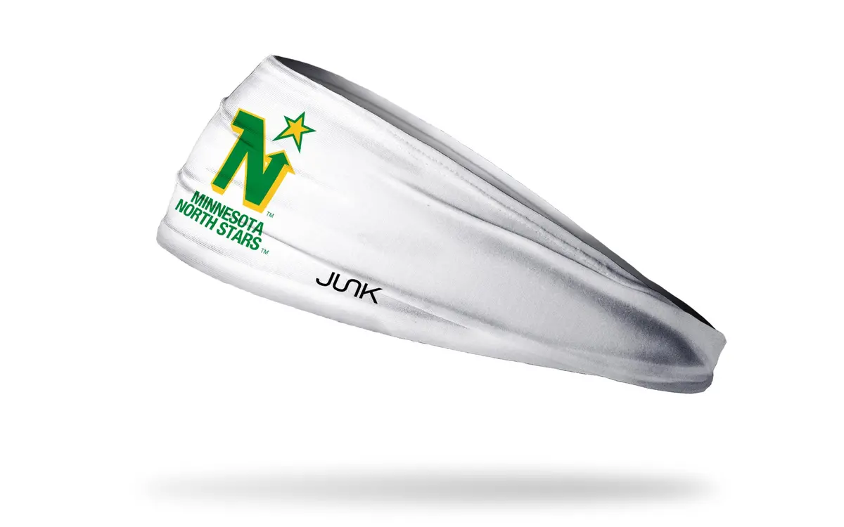 Minnesota North Stars: Vintage White Big Bang Lite Headband 1