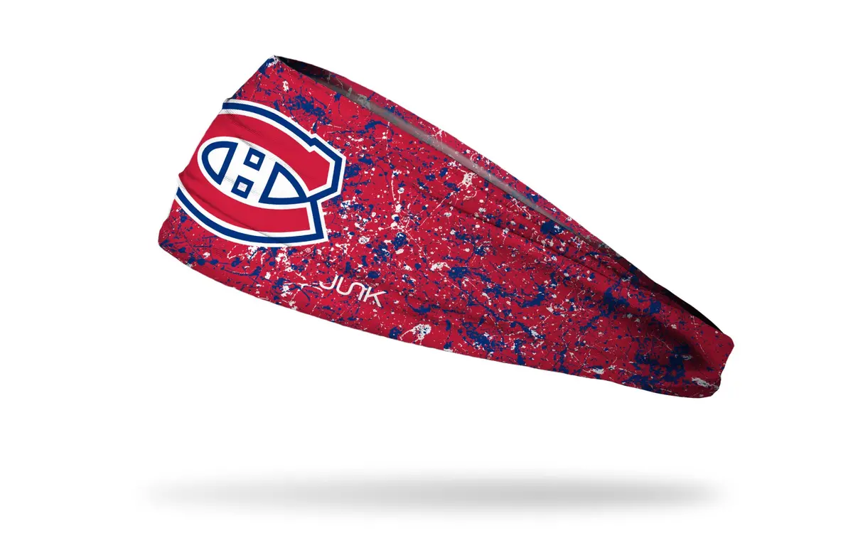 Montreal Canadiens: Splatter Big Bang Lite Headband 1