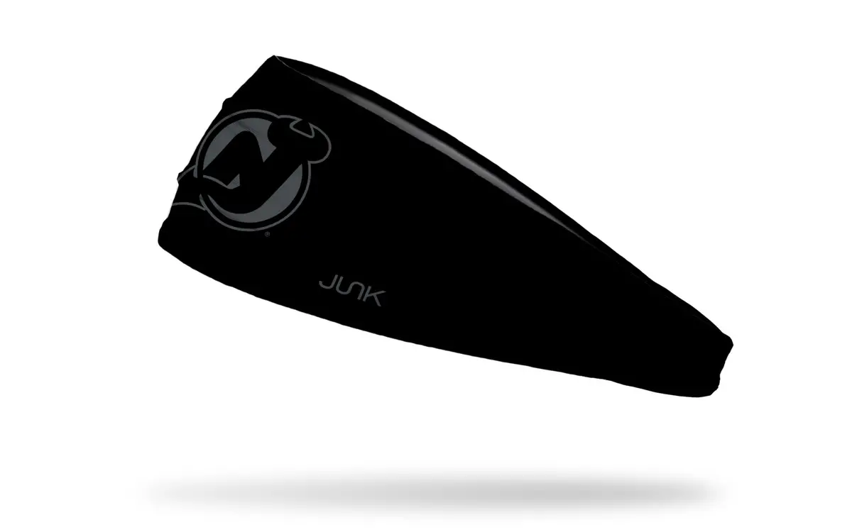 New Jersey Devils: Gray Logo Big Bang Lite Headband 1
