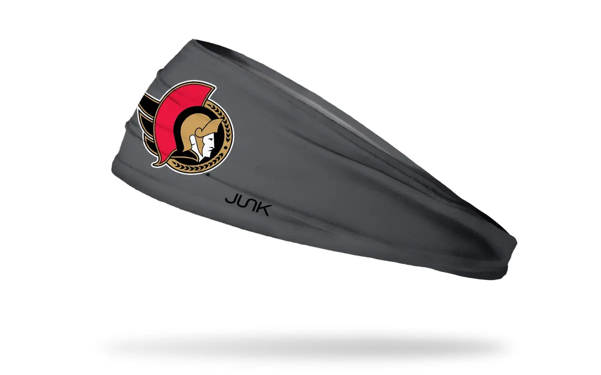 Ottawa Senators: Logo Gray Big Bang Lite Headband 1