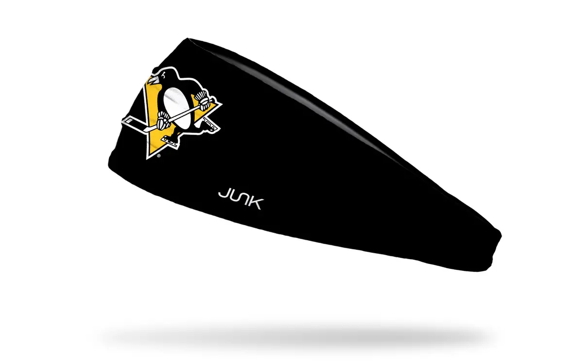 Pittsburgh Penguins: Logo Black Big Bang Lite Headband 1