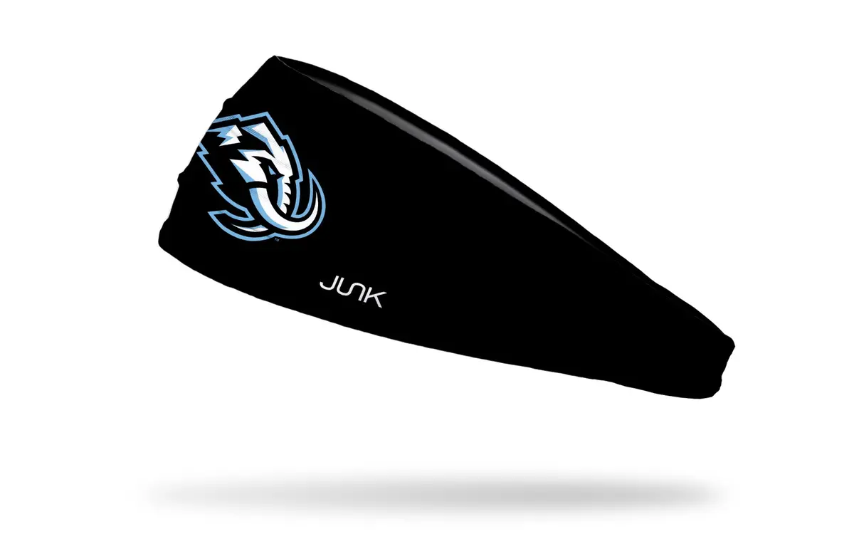Utah Mammoth: Logo Black Big Bang Lite Headband 1