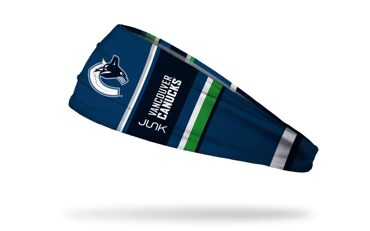 Vancouver Canucks: Bar Down Big Bang Lite Headband 1