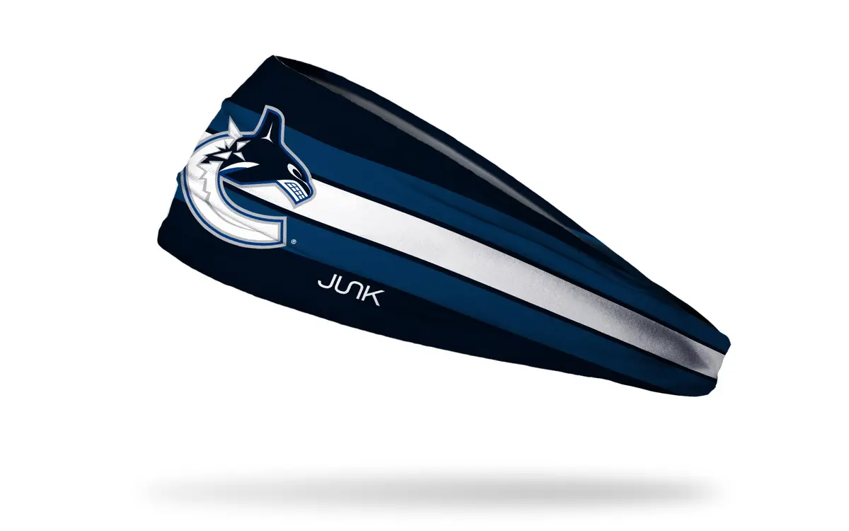 Vancouver Canucks: Stripe Big Bang Lite Headband 1
