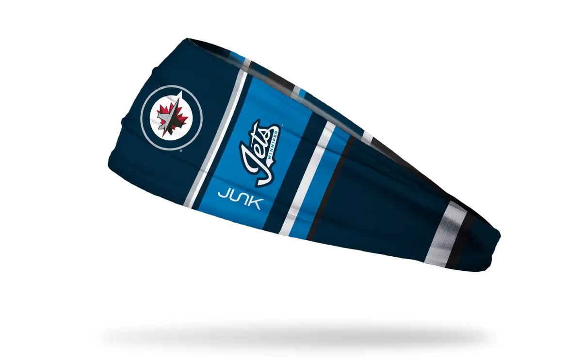 Winnipeg Jets: Bar Down Big Bang Lite Headband 1