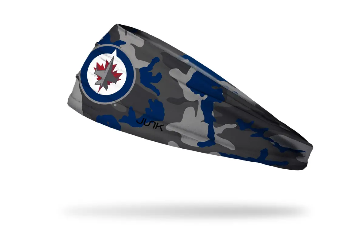 Winnipeg Jets: Camo Pop Big Bang Lite Headband 1
