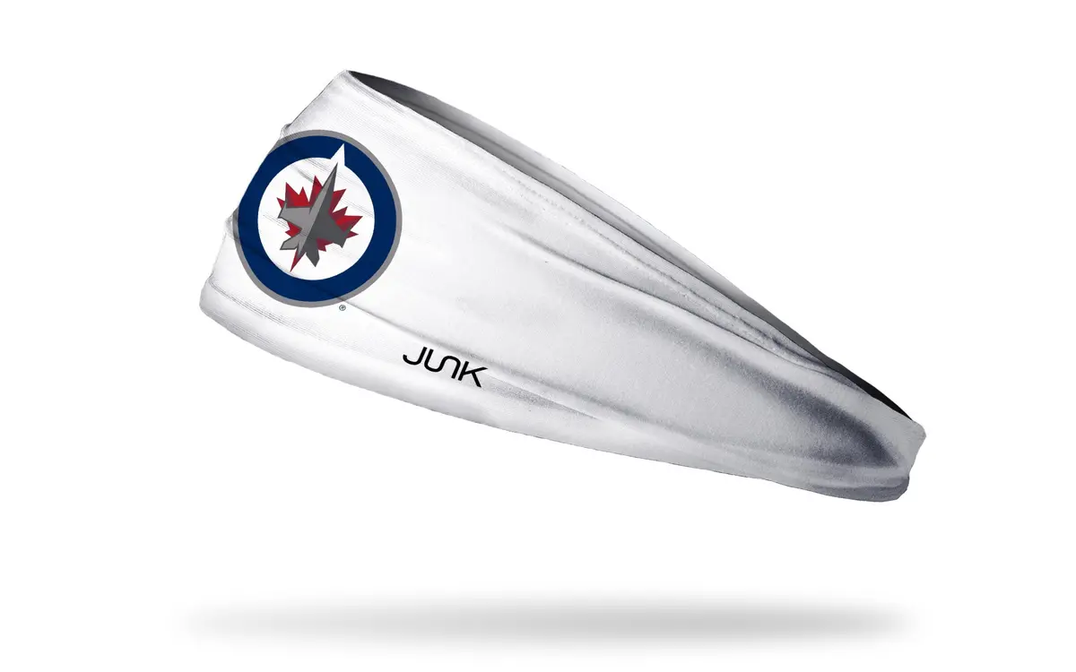 Winnipeg Jets: Logo White Big Bang Lite Headband 1