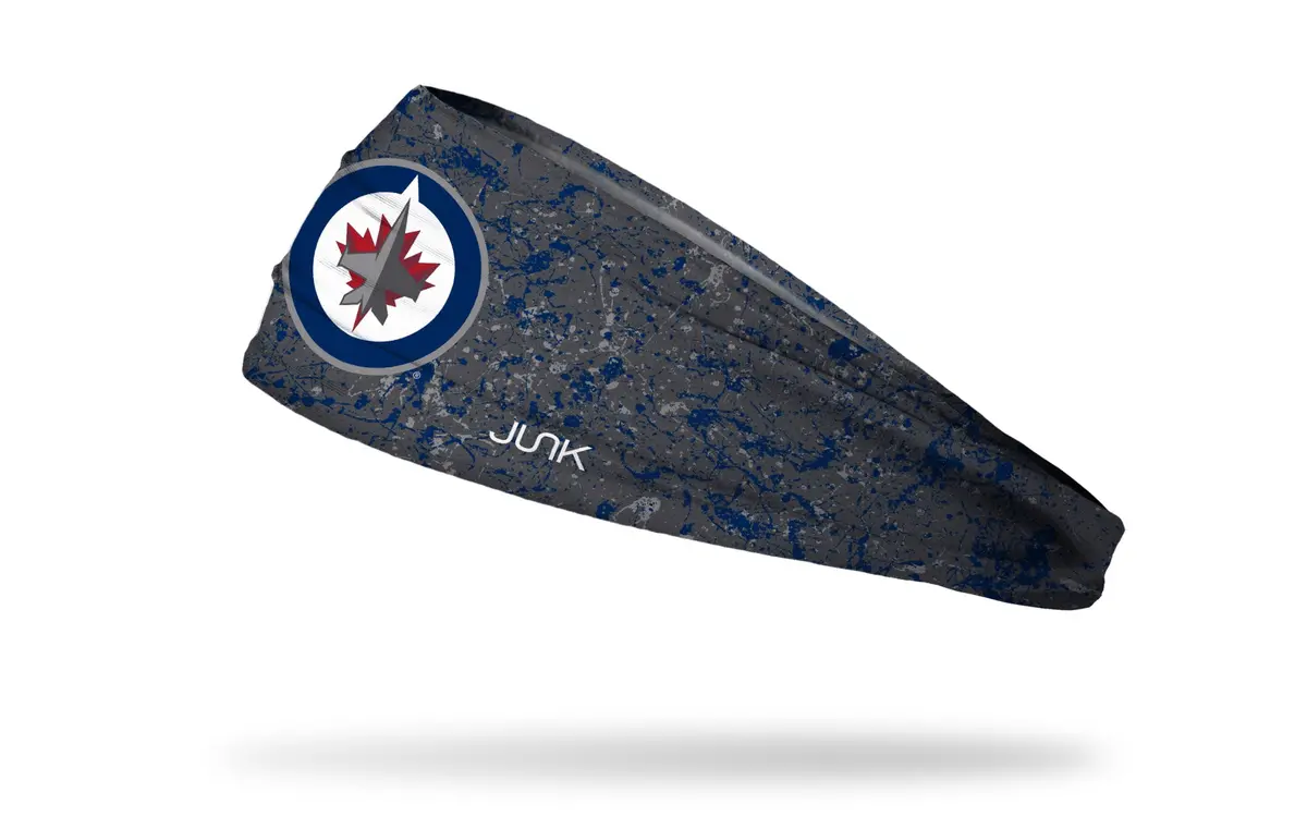Winnipeg Jets: Splatter Big Bang Lite Headband 1