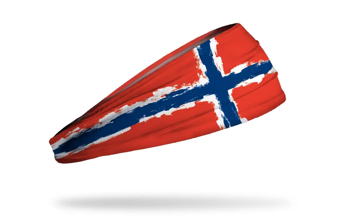 Norway Painted Flag Headband 1