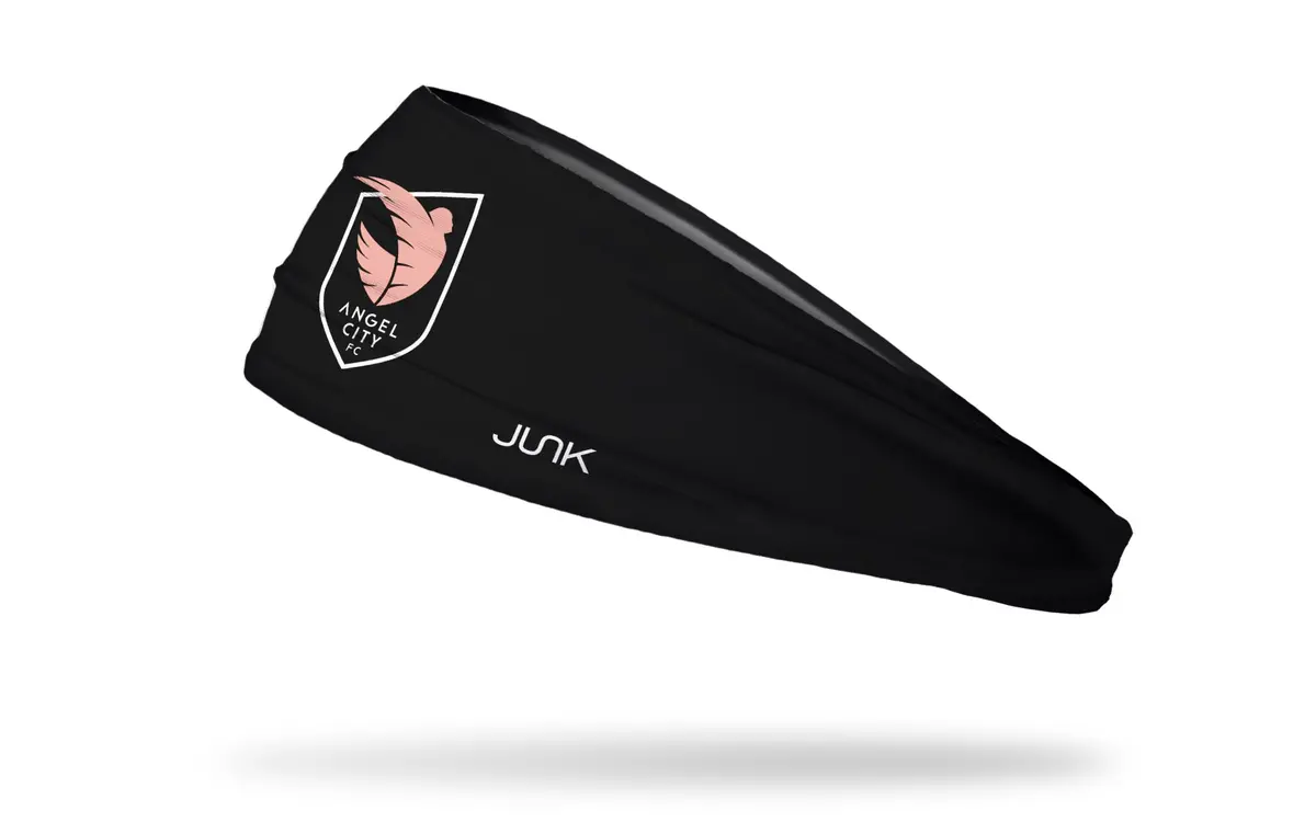 Angel City Fc: Logo Black Big Bang Lite Headband 1