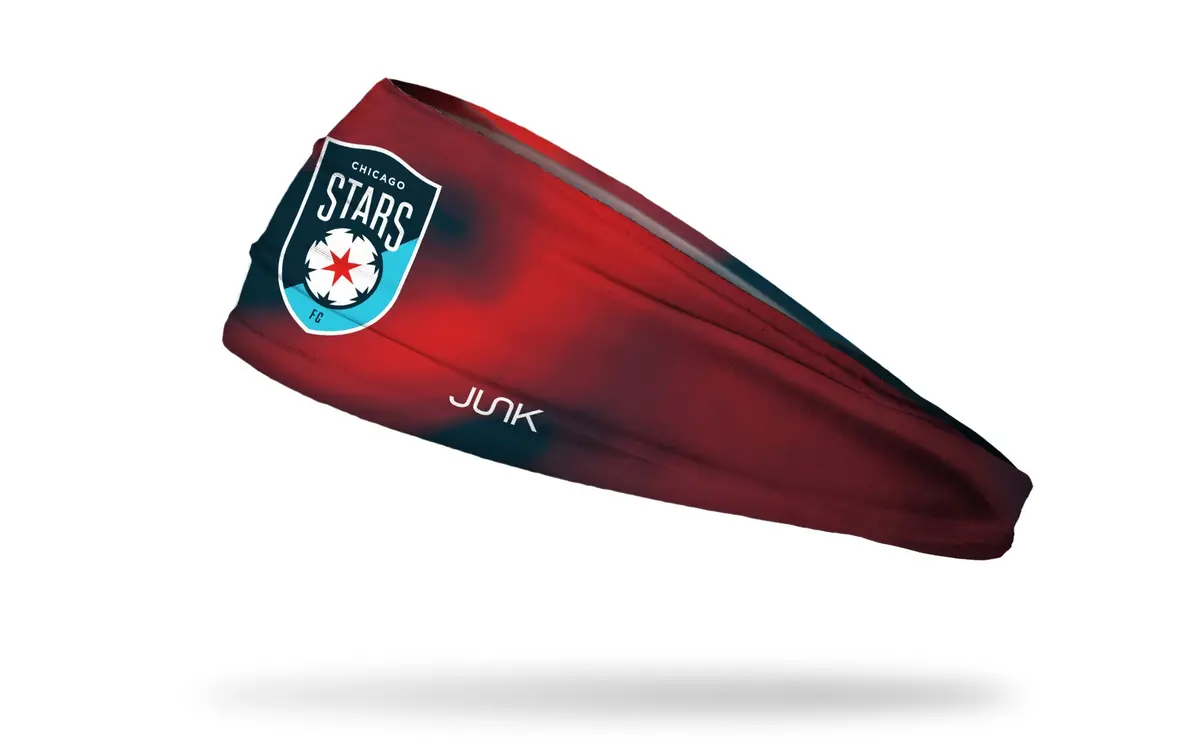 Chicago Stars Fc: Textured Gradient Big Bang Lite Headband 1