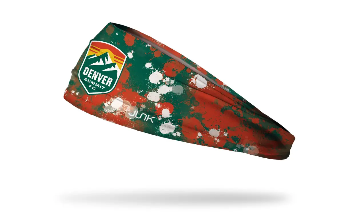 Denver Summit Fc: Splatter Big Bang Lite Headband 1
